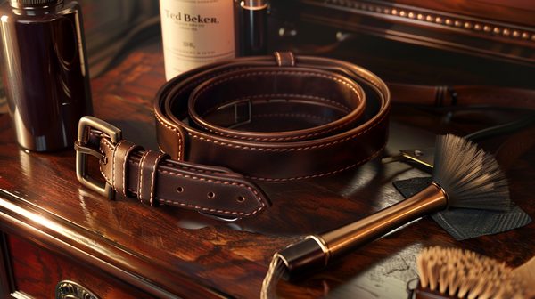 Ceinture homme ted baker : comment entretenir un modèle en cuir ?